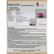 4.72 Ratti Natural new burma ruby with Govt. Lab Certificate-(3441)